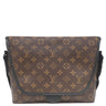 ルイヴィトン LOUIS VUITTON マグネティック メッセンジャー M45557 モノグラム モノグラムマカサー ショルダーバッグ マットブラック金具 茶 黒