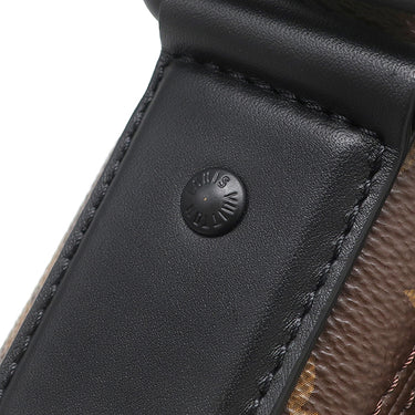 ルイヴィトン LOUIS VUITTON マグネティック メッセンジャー M45557 モノグラム モノグラムマカサー ショルダーバッグ マットブラック金具 茶 黒