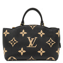 ルイヴィトン LOUIS VUITTON プティ パレ PM M58913 ノワール×ベージュ モノグラムアンプラント 2WAYバッグ ゴールド金具 ショルダー 黒