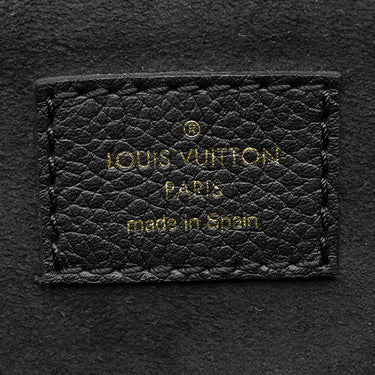 ルイヴィトン LOUIS VUITTON プティ パレ PM M58913 ノワール×ベージュ モノグラムアンプラント 2WAYバッグ ゴールド金具 ショルダー 黒