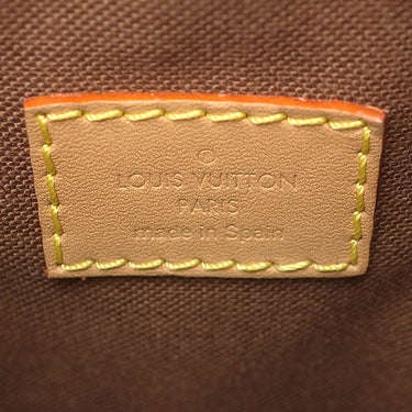ルイヴィトン LOUIS VUITTON フォールド ミー ポーチ M80874 モノグラム モノグラムキャンバス ショルダーバッグ ゴールド金具 茶 ポシェット