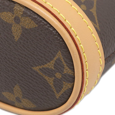 ルイヴィトン LOUIS VUITTON フォールド ミー ポーチ M80874 モノグラム モノグラムキャンバス ショルダーバッグ ゴールド金具 茶 ポシェット