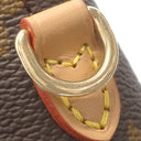 ルイヴィトン LOUIS VUITTON フォールド ミー ポーチ M80874 モノグラム モノグラムキャンバス ショルダーバッグ ゴールド金具 茶 ポシェット