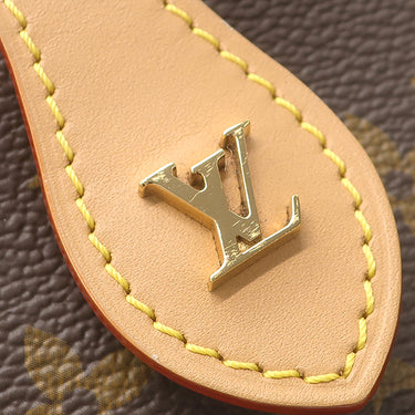 ルイヴィトン LOUIS VUITTON フォールド ミー ポーチ M80874 モノグラム モノグラムキャンバス ショルダーバッグ ゴールド金具 茶 ポシェット
