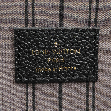 ルイヴィトン LOUIS VUITTON ポシェット メティス MM M41487 ノワール モノグラムアンプラント 2WAYバッグ ゴールド金具 黒 ショルダーバッグ