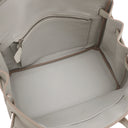 エルメス HERMES バーキン 25 パールグレー トゴ ハンドバッグ シルバー金具