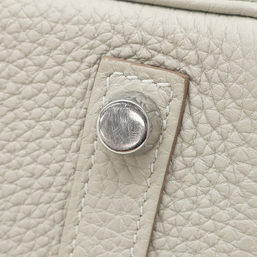 エルメス HERMES バーキン 25 パールグレー トゴ ハンドバッグ シルバー金具