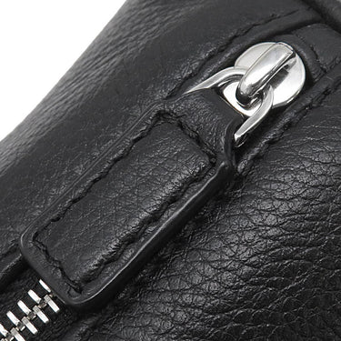 THE ROW ザ ロウ 90s Bag W1281 L97 ブラック カーフ ハンドバッグ シルバー金具 黒 ミニハンドバッグ