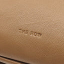 THE ROW ザ ロウ BOURSE XL フレンチベージュ レザー 2WAYバッグ ゴールド金具 ブルス クラッチ ショルダーバッグ