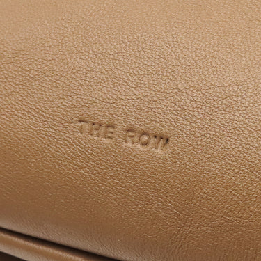THE ROW ザ ロウ BOURSE XL フレンチベージュ レザー 2WAYバッグ ゴールド金具 ブルス クラッチ ショルダーバッグ