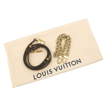 ルイヴィトン LOUIS VUITTON ポシェット メティス EW M12735 アリゾナ×クレーム モノグラムアンプラント 2WAYバッグ ゴールド金具