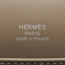 エルメス HERMES ゲタ エトゥープ シェーブル ショルダーバッグ シルバー金具 グレージュ H金具
