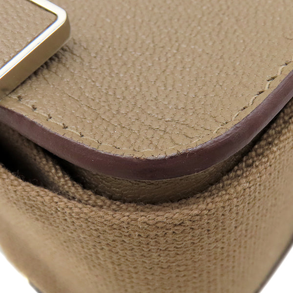 エルメス HERMES ゲタ エトゥープ シェーブル ショルダーバッグ