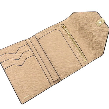ヴァレクストラ Valextra イジィデ ウォレット SGES0005028LOCPS99MBC カシミア レザー ソフトカーフスキン 二つ折り財布 ゴールド金具