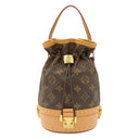 ルイヴィトン LOUIS VUITTON プティット ノエ トランク M43509 モノグラム モノグラムキャンバス 2WAYバッグ ゴールド金具 茶
