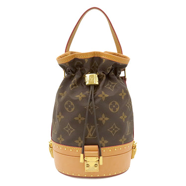 ルイヴィトン LOUIS VUITTON プティット ノエ トランク M43509 モノグラム モノグラムキャンバス 2WAYバッグ ゴールド金具 茶