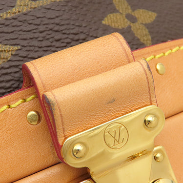 ルイヴィトン LOUIS VUITTON プティット ノエ トランク M43509 モノグラム モノグラムキャンバス 2WAYバッグ ゴールド金具 茶