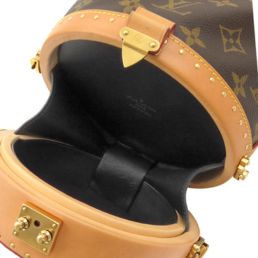ルイヴィトン LOUIS VUITTON プティット ノエ トランク M43509 モノグラム モノグラムキャンバス 2WAYバッグ ゴールド金具 茶