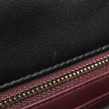 シャネル CHANEL ウッド ハンドル スモール フラップ AS4151 ブラック ラムスキン ショルダーバッグ ゴールド金具