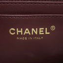 シャネル CHANEL ウッド ハンドル スモール フラップ AS4151 ブラック ラムスキン ショルダーバッグ ゴールド金具