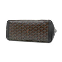 ゴヤール GOYARD アルトワPM ARTOISPMLTY01CL01P ブラック PVCコーティングキャンバス ゴヤールディンキャンバス シュヴロッシュカーフスキン トートバッグ シルバー金具 ヘリンボーン