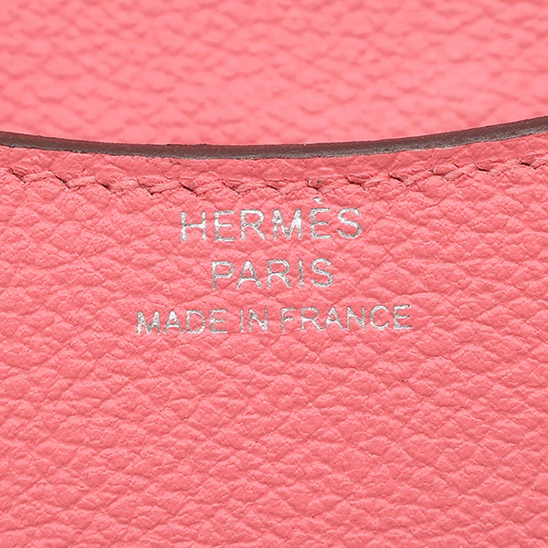 エルメス HERMES コンスタンス スリム ウォレット ローズアザレ エバー