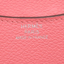 エルメス HERMES コンスタンス スリム ウォレット ローズアザレ エバーカラー 二つ折り財布 シルバー金具