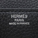 エルメス HERMES バーキン 25 ブラック トゴ ハンドバッグ シルバー金具 黒
