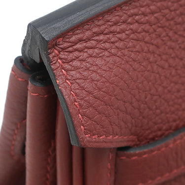 エルメス HERMES バーキン 25 ルージュアッシュ トゴ ハンドバッグ ゴールド金具 赤