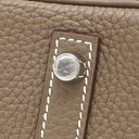 エルメス HERMES バーキン30 エトゥープ トリヨンクレマンス ハンドバッグ シルバー金具 グレージュ