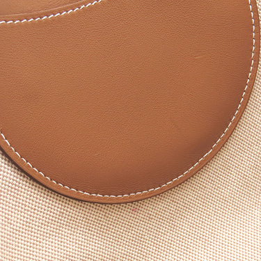 エルメス HERMES インザループ23 ゴールド トワルアッシュ ヴォースイフト ハンドバッグ ゴールド金具 トワルH 2025年製