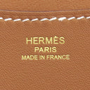 エルメス HERMES インザループ23 ゴールド トワルアッシュ ヴォースイフト ハンドバッグ ゴールド金具 トワルH 2025年製