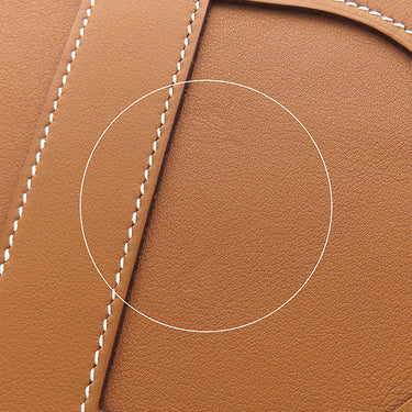 エルメス HERMES インザループ23 ゴールド トワルアッシュ ヴォースイフト ハンドバッグ ゴールド金具 トワルH 2025年製