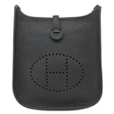 エルメス HERMES エヴリン TPM 16 ロング ブラック トリヨンクレマンス ショルダーバッグ ゴールド金具 黒 エブリン 2025年製