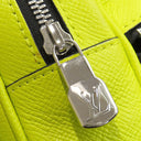 ルイヴィトン LOUIS VUITTON バムバッグ アウトドア M30251 ジョーヌ タイガ モノグラムキャンバス タイガラマ ボディバッグ シルバー金具 タイラガマ ネオンイエロー