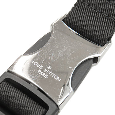 ルイヴィトン LOUIS VUITTON バムバッグ アウトドア M30251 ジョーヌ タイガ モノグラムキャンバス タイガラマ ボディバッグ シルバー金具 タイラガマ ネオンイエロー