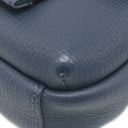 ルイヴィトン LOUIS VUITTON ダブル フォンポーチ M81060 ネイビー モノグラムデニム トリヨンレザー ショルダーバッグ ゴールド金具 NIGOコラボ LV スクエアード コレクション
