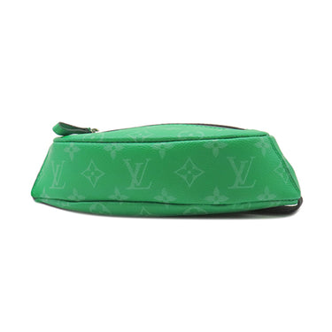 ルイヴィトン LOUIS VUITTON キャッチ バムバッグ M31035 カクタスグリーン タイガ モノグラムキャンバス ボディバッグ シルバー金具 緑 黒 モノグラム ウエストバッグ