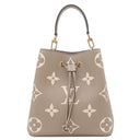 ルイヴィトン LOUIS VUITTON ネオノエ MM M45555 トゥルトレールクレーム モノグラムアンプラント バイカラーモノグラムアンプラントレザー 2WAYバッグ ゴールド金具 バイカラー
