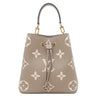 ルイヴィトン LOUIS VUITTON ネオノエ MM M45555 トゥルトレールクレーム モノグラムアンプラント バイカラーモノグラムアンプラントレザー 2WAYバッグ ゴールド金具 バイカラー