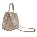 ルイヴィトン LOUIS VUITTON ネオノエ MM M45555 トゥルトレールクレーム モノグラムアンプラント バイカラーモノグラムアンプラントレザー 2WAYバッグ ゴールド金具 バイカラー
