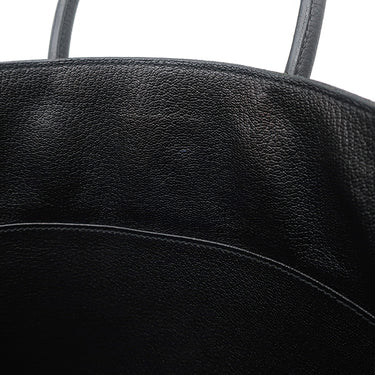 エルメス HERMES バーキン30 ブラック トリヨンクレマンス ハンドバッグ シルバー金具 黒