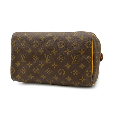 ルイヴィトン LOUIS VUITTON スピーディ 25 M41528 モノグラム モノグラムキャンバス ハンドバッグ ゴールド金具 茶 ミニ ボストン 鍵・カデナ欠品
