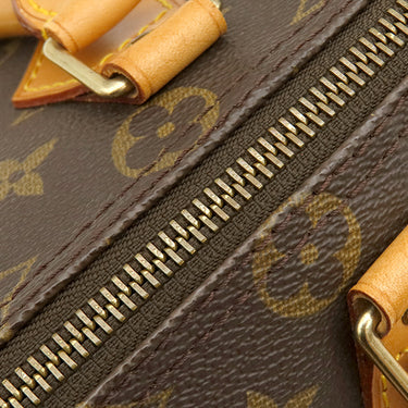 ルイヴィトン LOUIS VUITTON スピーディ 25 M41528 モノグラム モノグラムキャンバス ハンドバッグ ゴールド金具 茶 ミニ ボストン 鍵・カデナ欠品