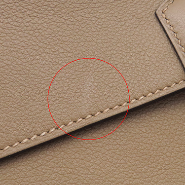 エルメス Hermes サックアデペッシュ ライト 1-37 ベージュドゥワイマール エバーカラー ビジネスバッグ シルバー金具 茶 書類ケース ヘアライン