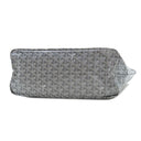 ゴヤール GOYARD サンルイPM STLOUIPMLTY07CL07P グレー PVCコーティングキャンバス ゴヤールディンキャンバス シュヴロッシュカーフスキン トートバッグ リバーシブル ヘリンボーン
