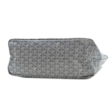 ゴヤール GOYARD サンルイPM STLOUIPMLTY07CL07P グレー PVCコーティングキャンバス ゴヤールディンキャンバス シュヴロッシュカーフスキン トートバッグ リバーシブル ヘリンボーン