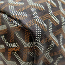 ゴヤール GOYARD サンルイPM STLOUIPMLTY01CL01P ブラック PVCコーティングキャンバス ゴヤールディンキャンバス シュヴロッシュカーフスキン トートバッグ シルバー金具 ヘリンボーン リバーシブル