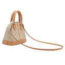 ルイヴィトン LOUIS VUITTON アルマ BB M23502 ベージュ×オークル モノグラムキャンバス 2WAYバッグ ゴールド金具 モノパナム ハンドバッグ ショルダー