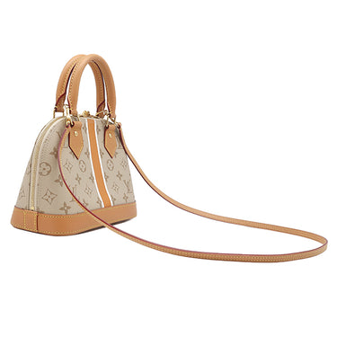 ルイヴィトン LOUIS VUITTON アルマ BB M23502 ベージュ×オークル モノグラムキャンバス 2WAYバッグ ゴールド金具 モノパナム ハンドバッグ ショルダー